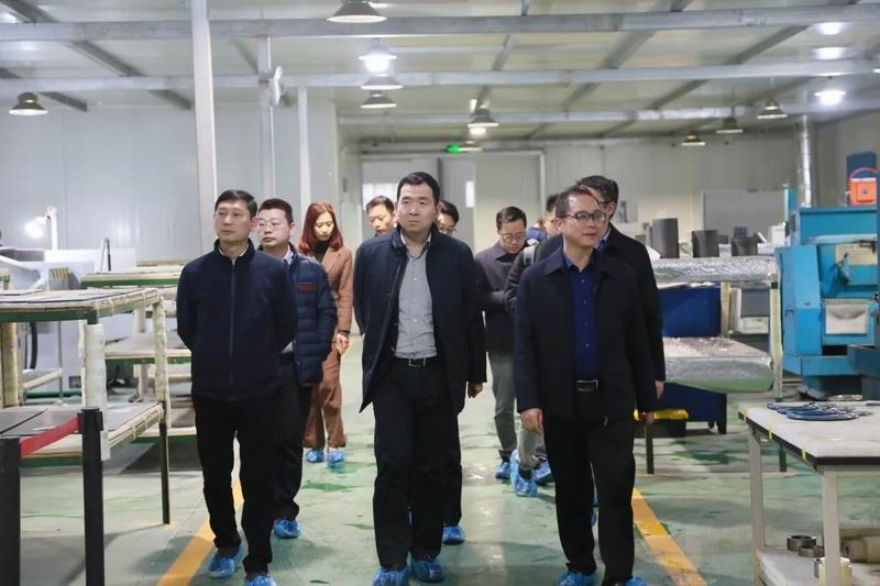 广西北部湾国际港务集团有限公司党委委员、副总经理马正国一行光临博天堂918调查互换