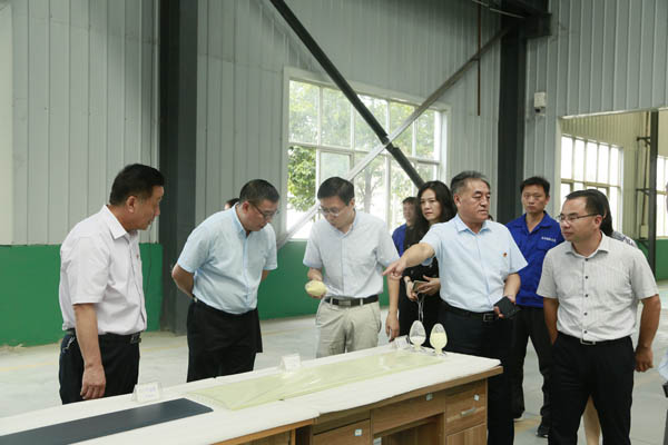 河南证监局王广幼局长一行光临博天堂918集团调研本钱市场工作